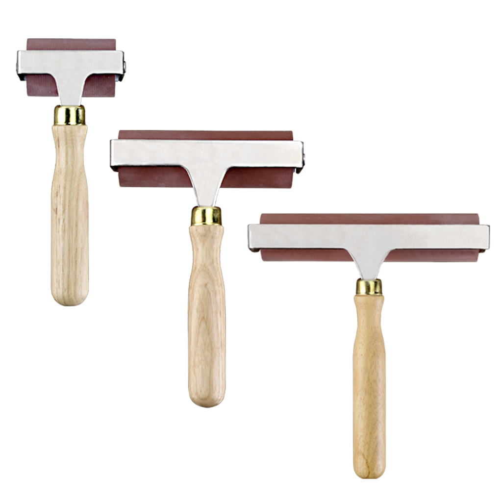 Wallpaper Art And Craft - Heavy Duty Soft Rubber Brayer Roller,หมึก