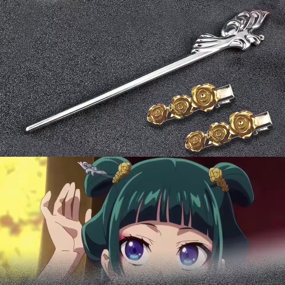 Art Craft Shop - Apothecary ไดอารี่โลหะผสม Hairpins อะนิเมะคอสเพลย์สไตล์อุปกรณ์เสริมผม Props Headwear