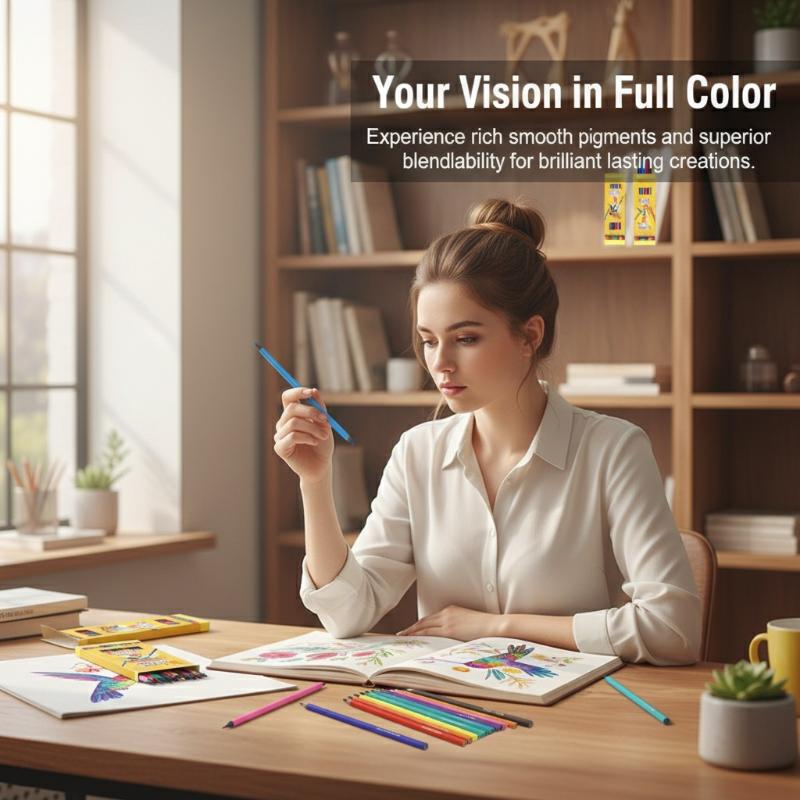Colored Pencil Professional - ชุดดินสอสี 36 24 48 สี สำหรับเด็ก