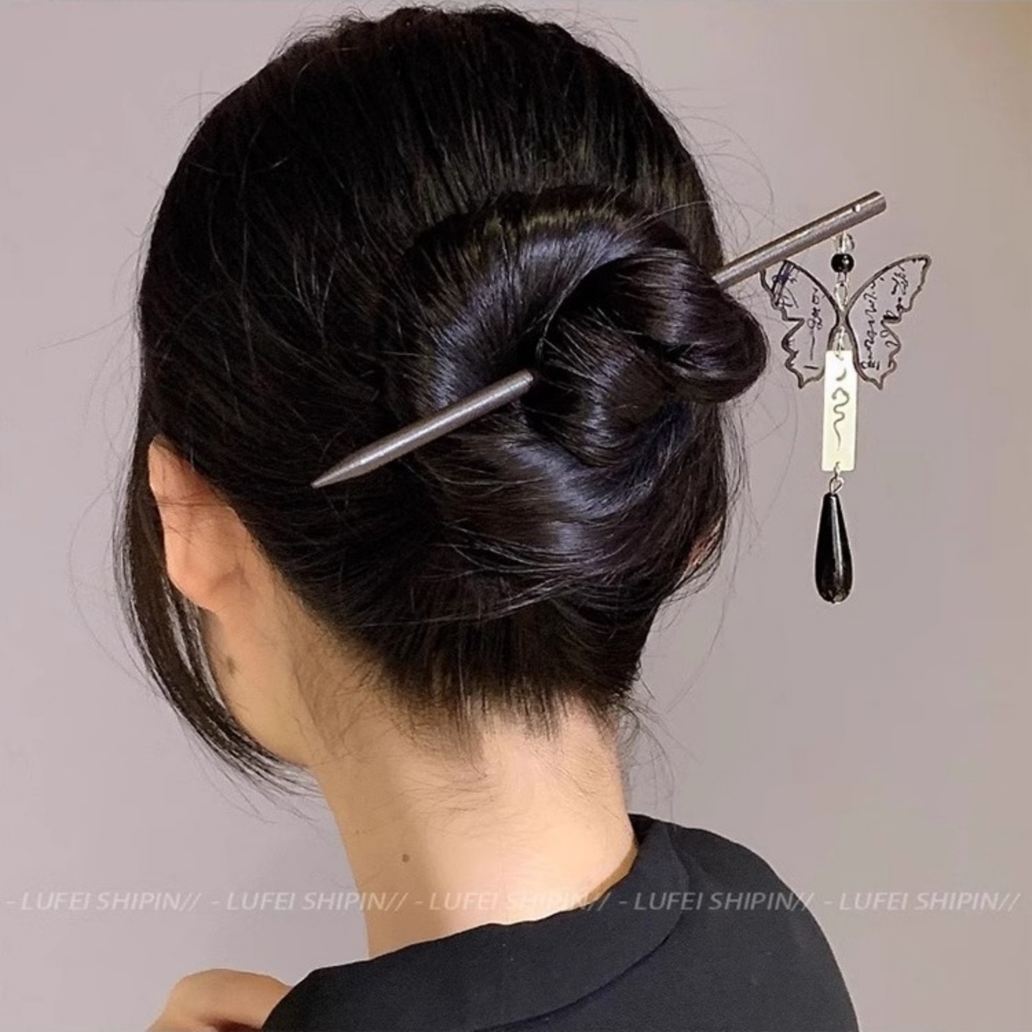 หรูหราไม้พู่ Hairpin สําหรับผู - Art Craft Shop บทวิจารณ์และราคา