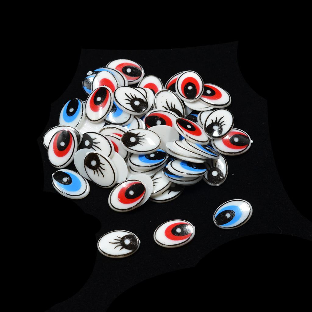 ดวงตาการ์ตูนรูปวงรีแบน พลาสติก - Art Craft Eyes บทวิจารณ์และราคา