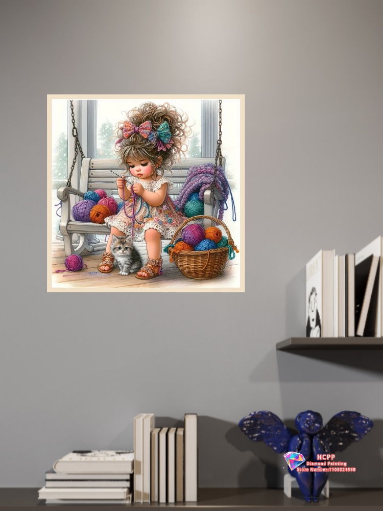 ชุดวาดภาพเพชรการ์ตูนเด็กผู้หญิ - Unique Art Craft บทวิจารณ์และราคา