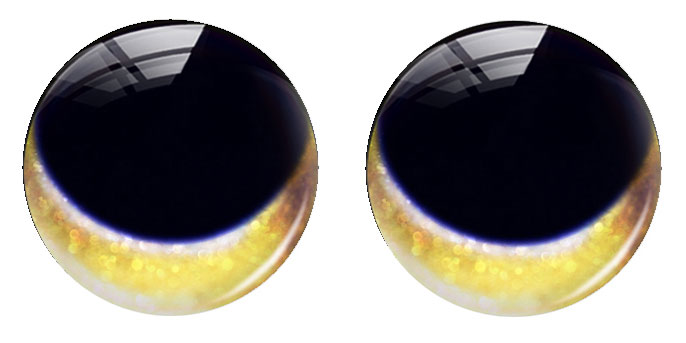 ดวงตาตุ๊กตาแฮนด์เมดรูปทรงกลม ท - Art Craft Eyes บทวิจารณ์และราคา