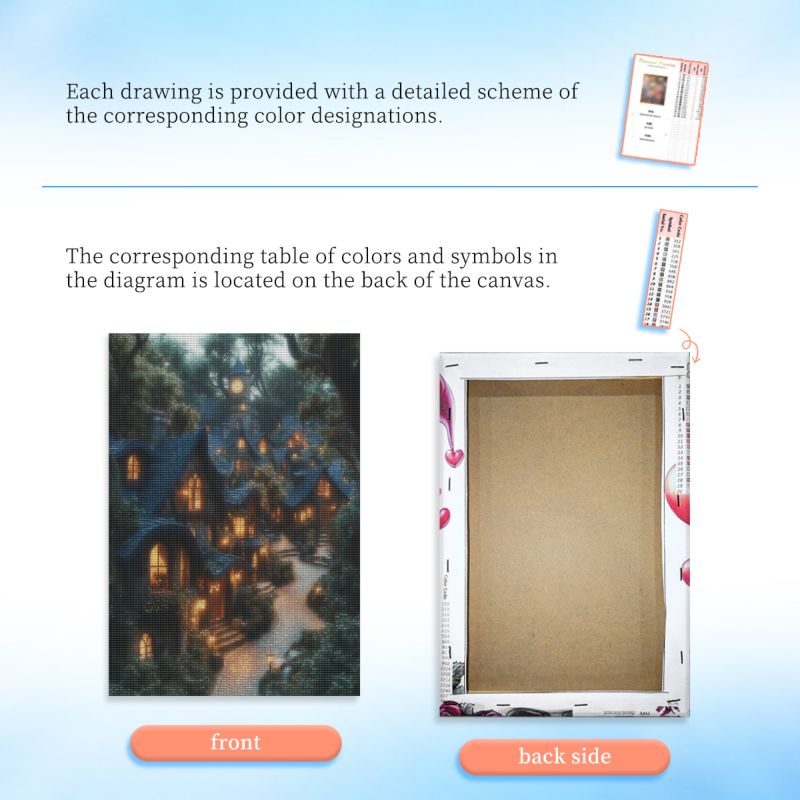 RUOPOTY ชุดภาพวาดเพชร 5 มิติ ส - Art Craft Adult บทวิจารณ์และราคา