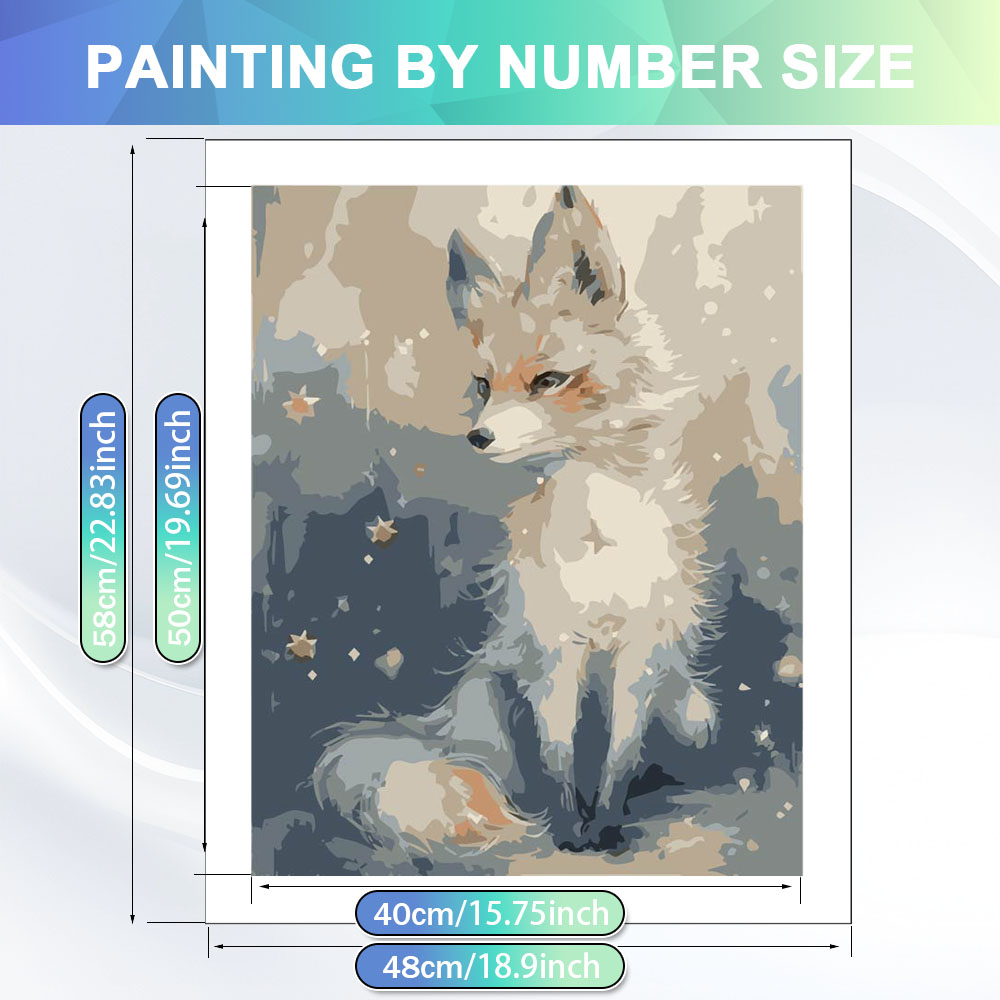 ชุดระบายสีตามตัวเลข HUACAN ลาย - Art And Craft Numbers บทวิจารณ์และราคา