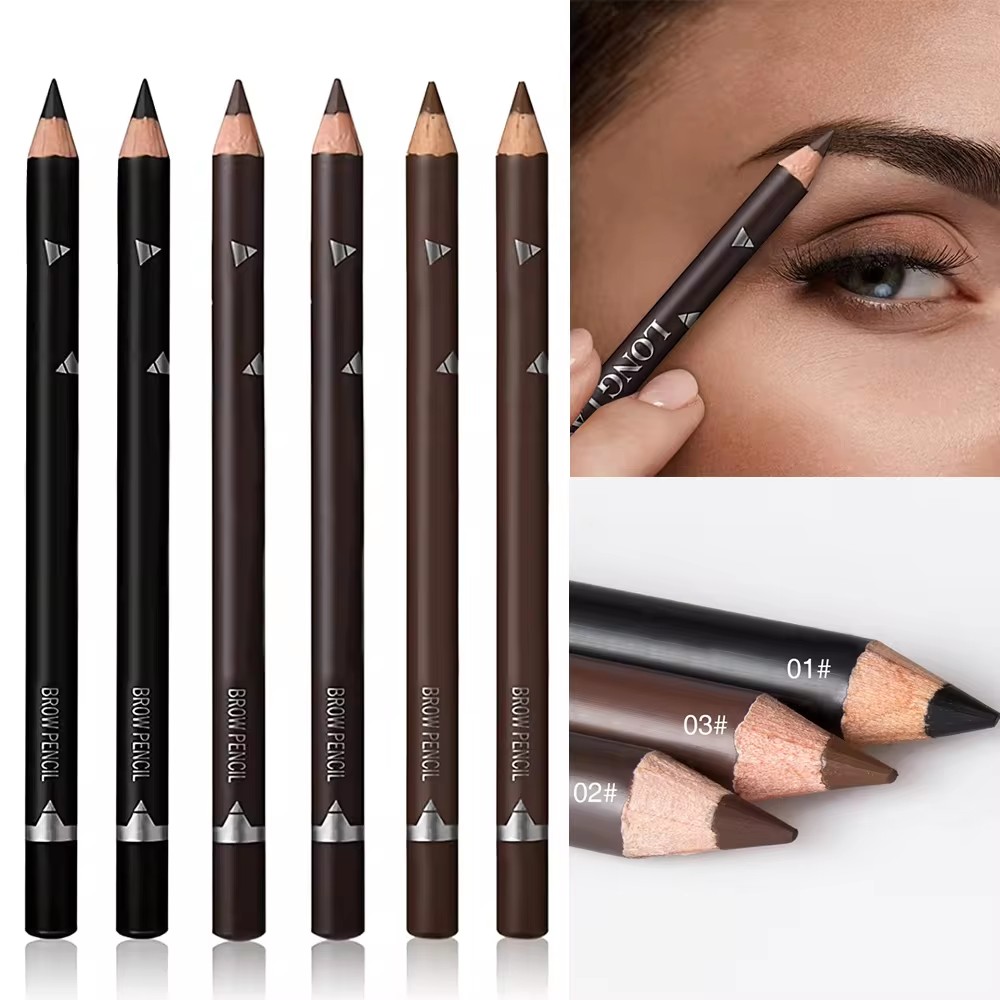 6/12 ชิ้นดินสอเขียนคิ้วกันน้ำม - Colored Pencil Professional บทวิจารณ์และราคา