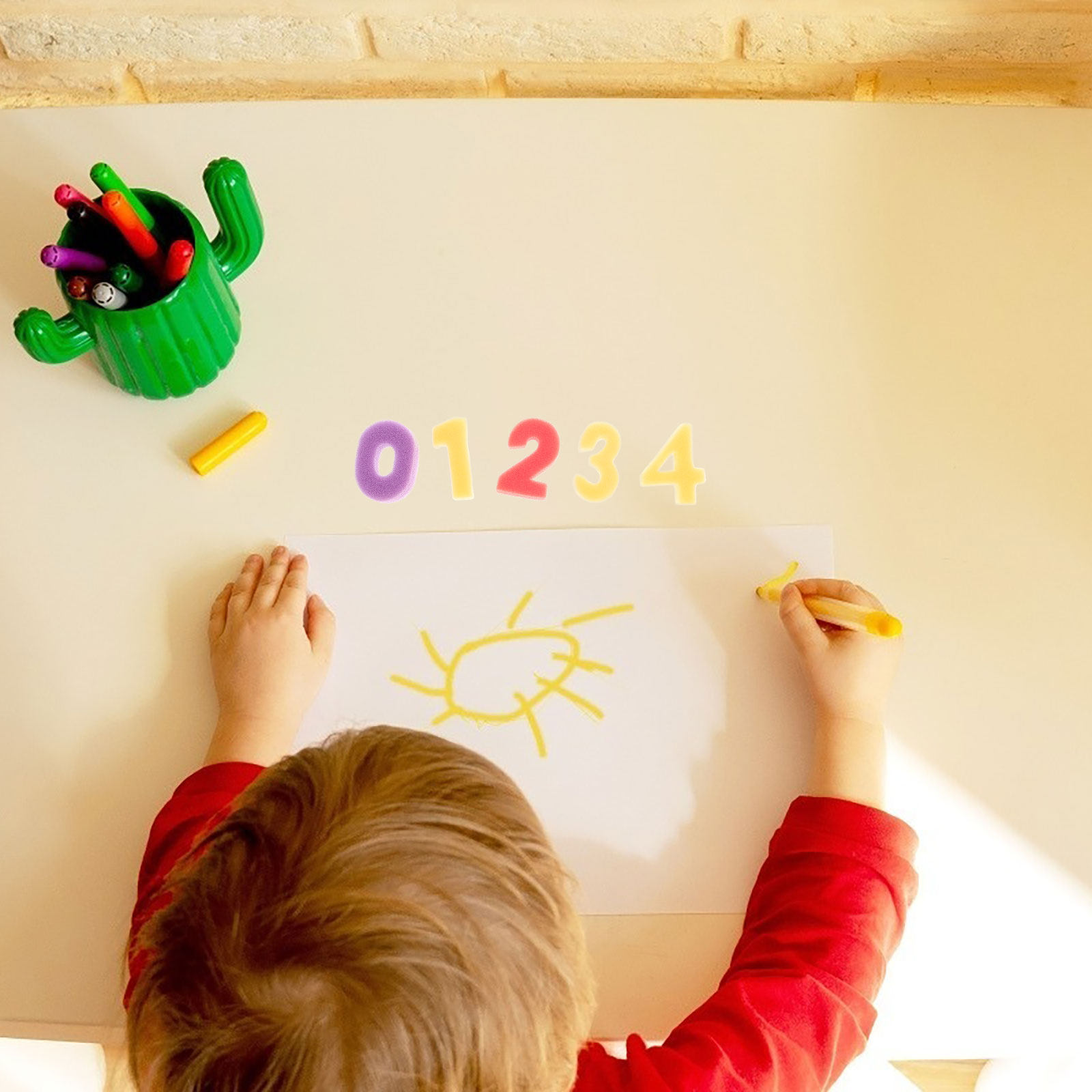 ชุดแสตมป์ฟองน้ำสำหรับเด็ก 1 ชุ - Art And Craft Numbers บทวิจารณ์และราคา