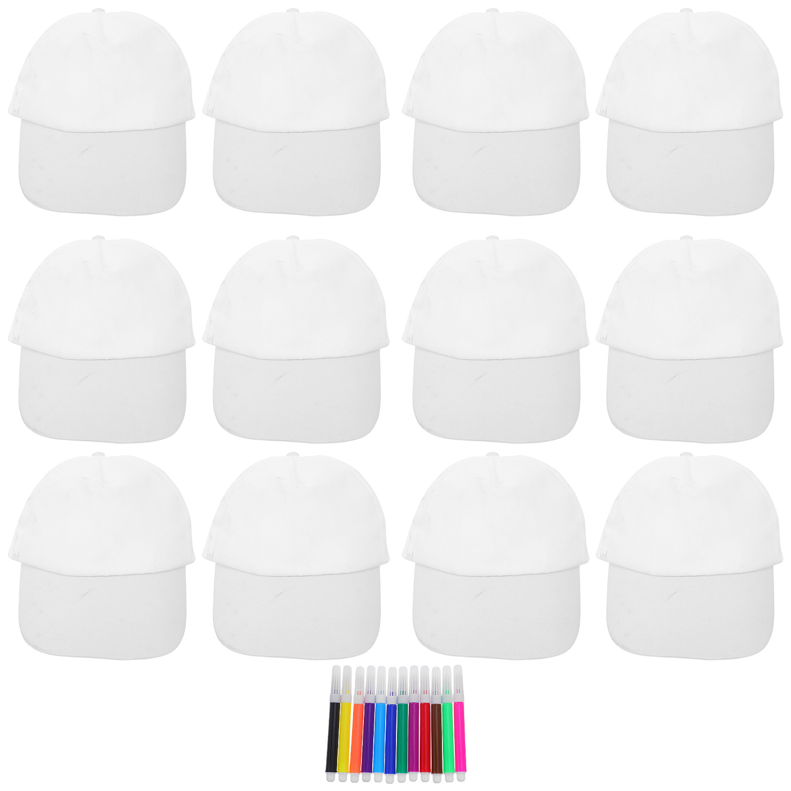ชุดหมวกเบสบอลเด็กสีขาวล้วน หมว - Art Craft Toddler บทวิจารณ์และราคา