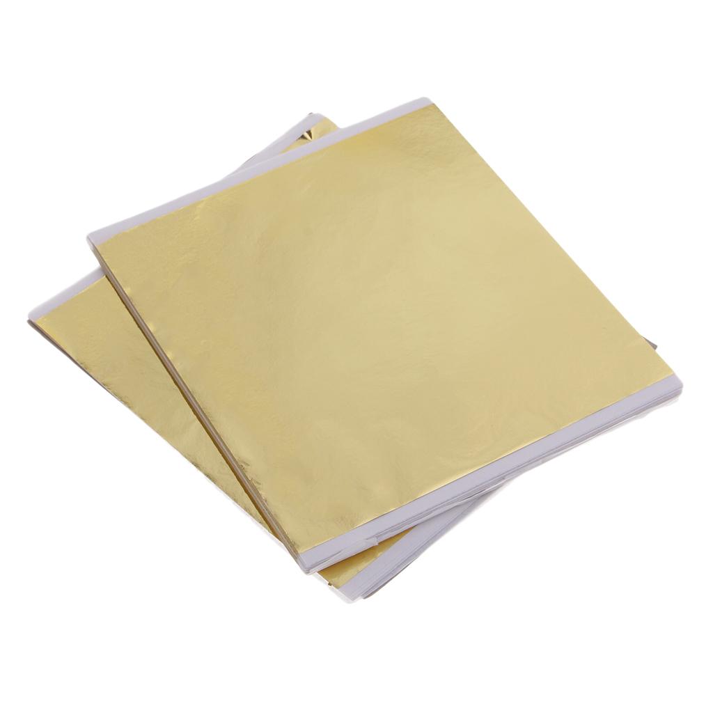 แผ่นทองคำเปลว 100 แผ่น ขนาด 14 - Art Craft In Paper บทวิจารณ์และราคา