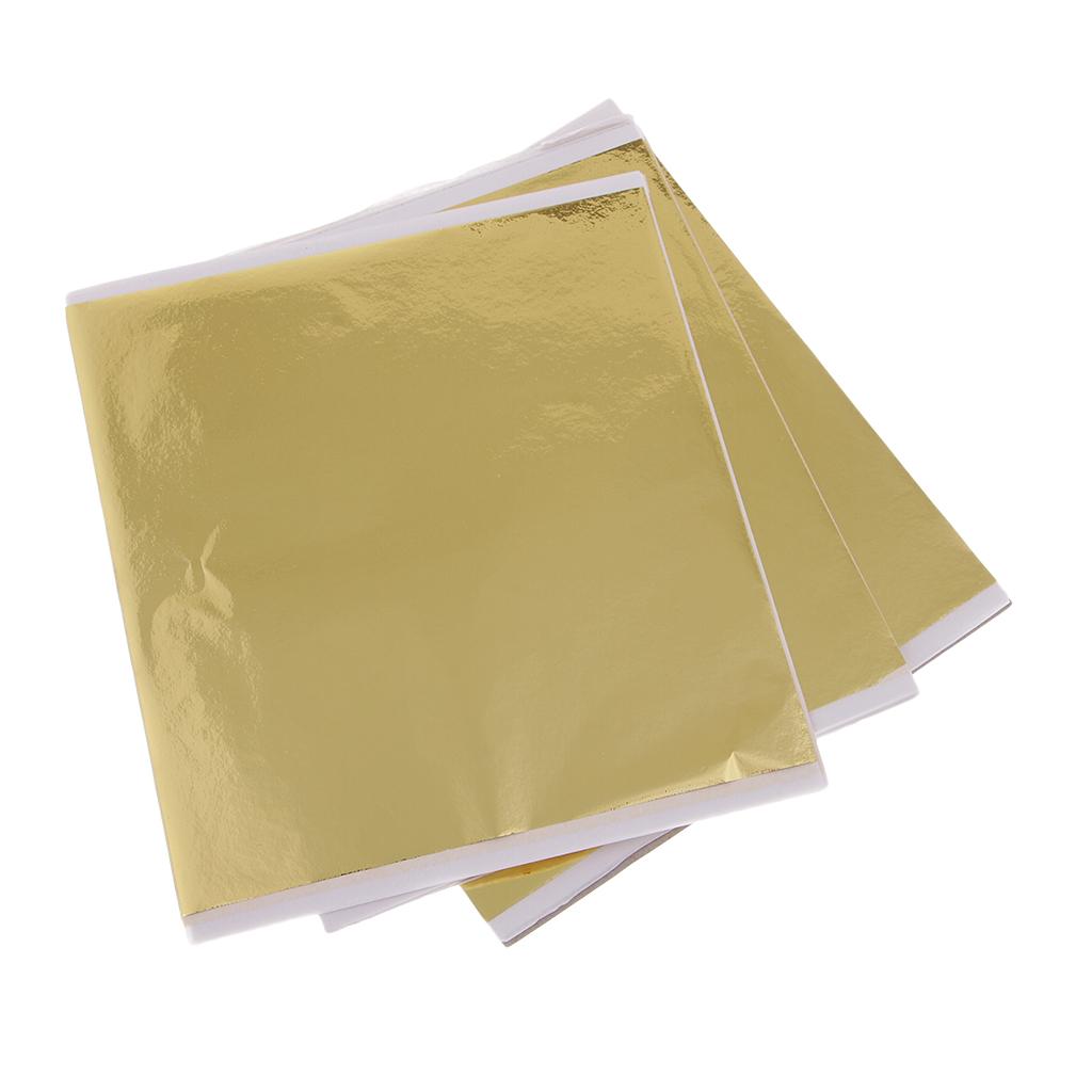 แผ่นทองคำเปลว 100 แผ่น ขนาด 14 - Art Craft In Paper บทวิจารณ์และราคา