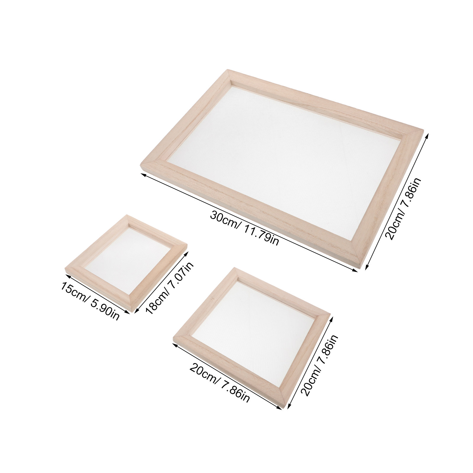 ชุดกรอบไม้สำหรับทำกระดาษ 3 ชิ้ - Art Craft In Paper บทวิจารณ์และราคา
