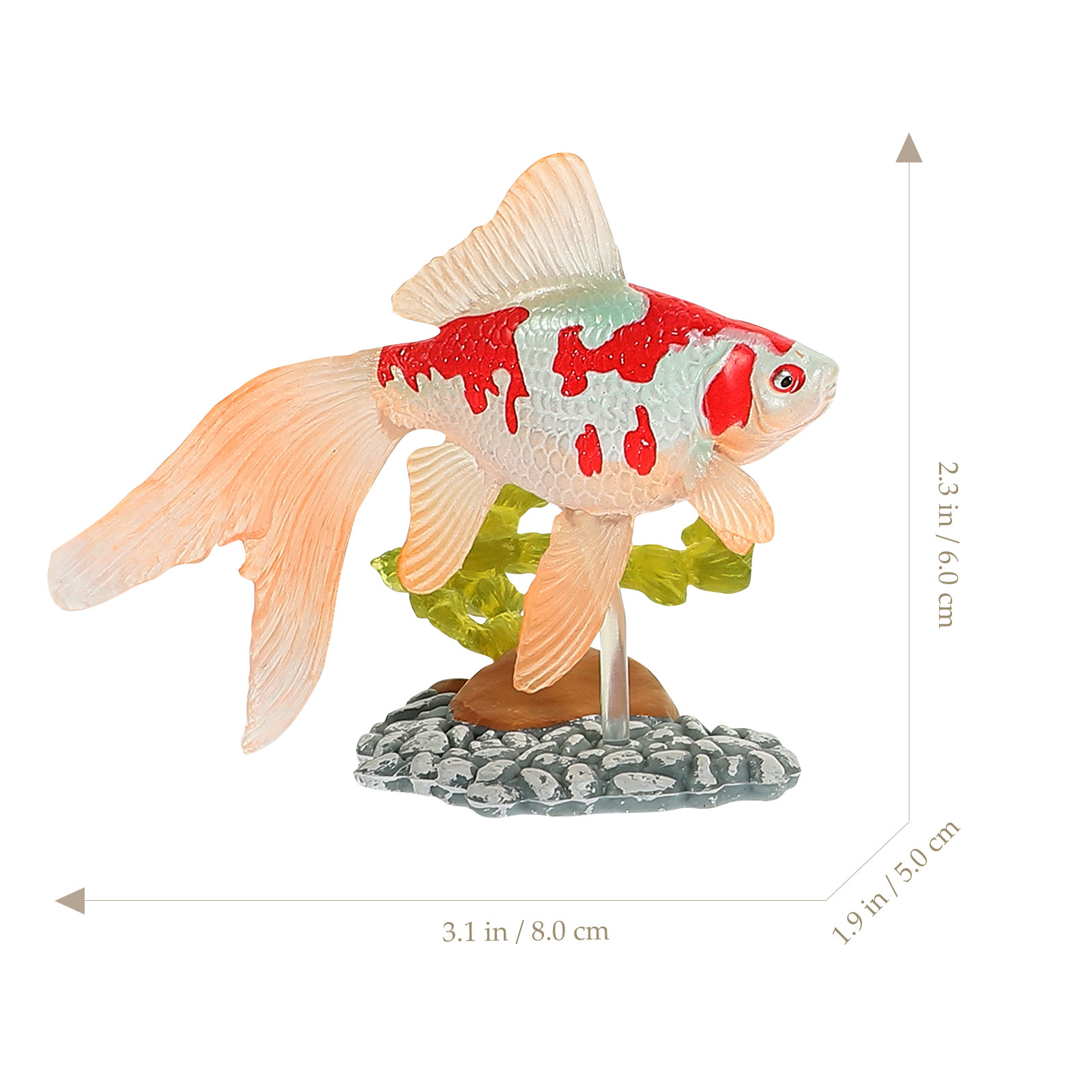 ปลาทองจำลอง 6 ชิ้น งานฝีมือตกแ - Art Craft Love บทวิจารณ์และราคา
