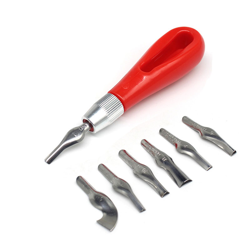 เครื่องมือแกะสลักลินโนเลียมสำห - Lino Printing Block บทวิจารณ์และราคา