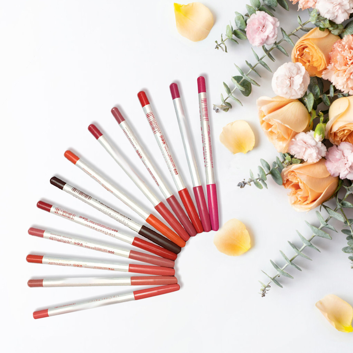 ดินสอเขียนขอบปาก 12 ชิ้น กันน้ - Colored Pencil Professional บทวิจารณ์และราคา