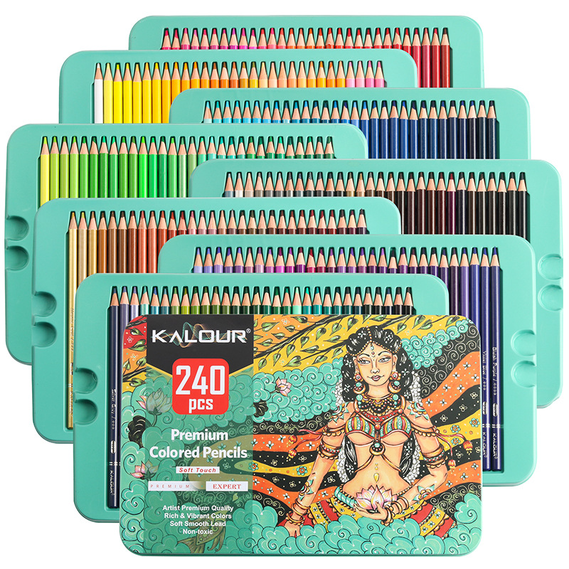 ชุดดินสอสี KALOUR 240 สี พร้อม - Colored Pencil Professional บทวิจารณ์และราคา