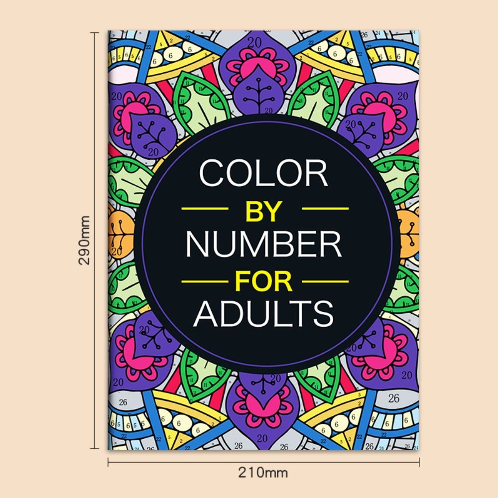 สมุดระบายสีตามตัวเลข DIY ระบาย - Art And Craft Numbers บทวิจารณ์และราคา