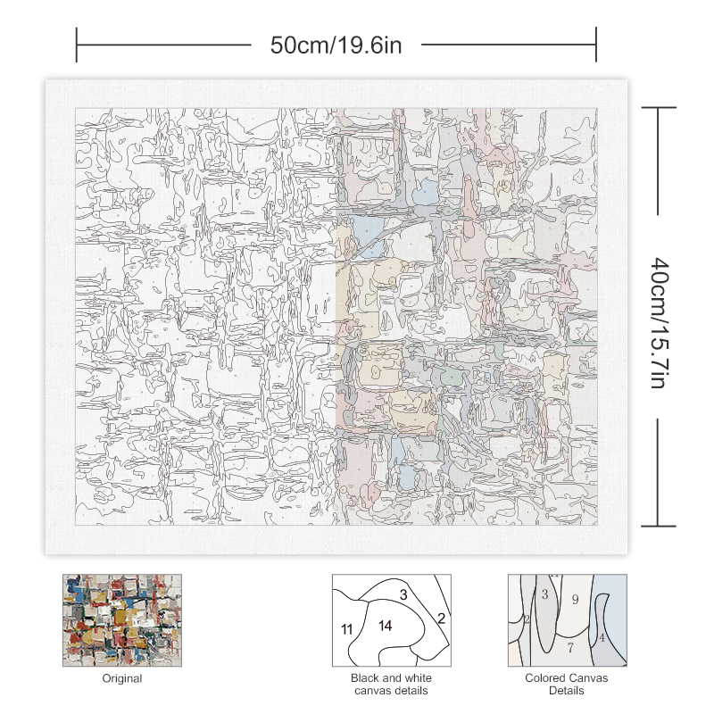 ภาพวาดระบายสีตามตัวเลขลายม้า C - Art And Craft Numbers บทวิจารณ์และราคา