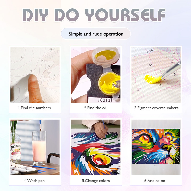 ชุดภาพวาดอะคริลิคตามตัวเลข DIY - Art And Craft Numbers บทวิจารณ์และราคา