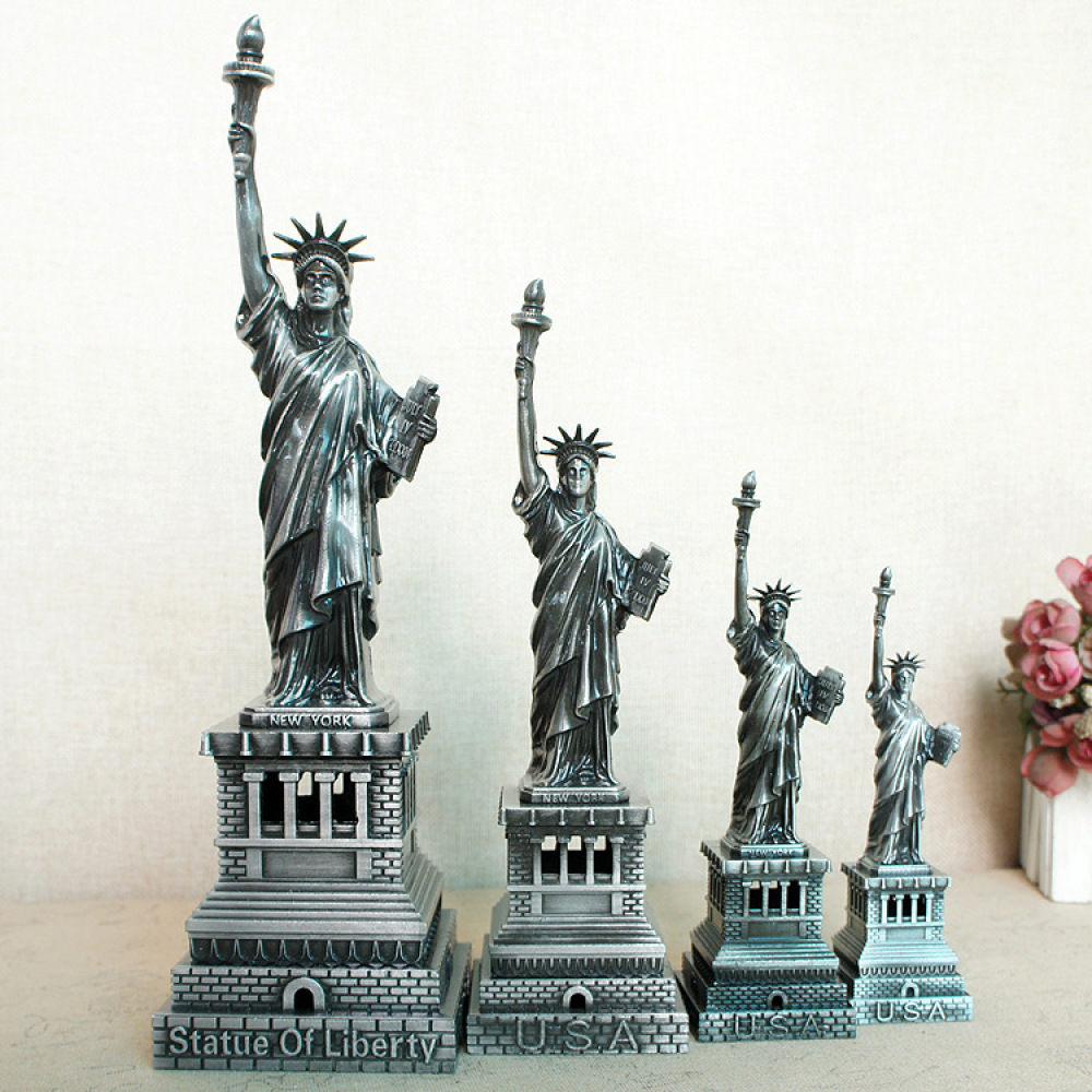 รูปปั้นเทพีเสรีภาพโลหะวินเทจ ข - Unique Art Craft บทวิจารณ์และราคา
