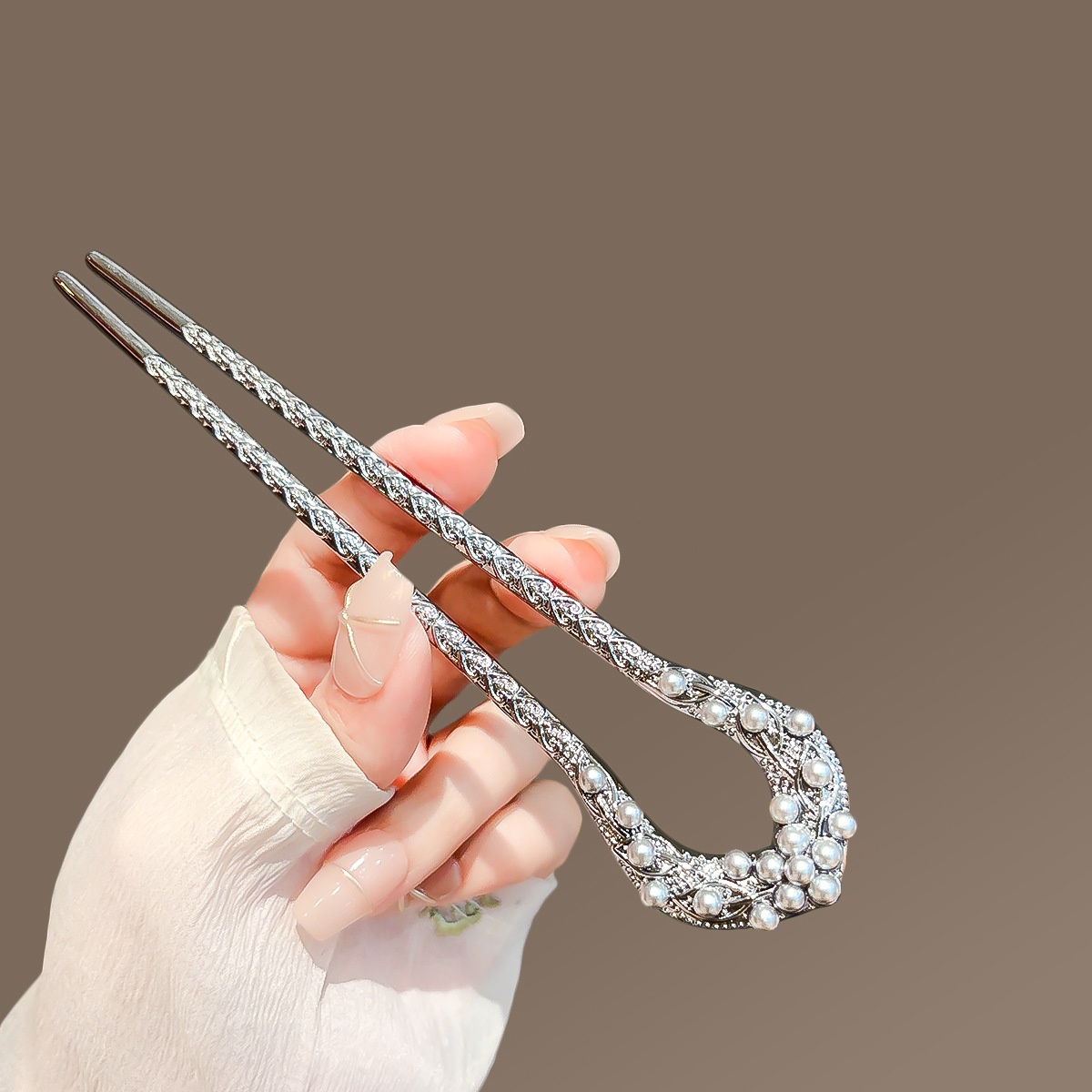New Pearl U Shaped Hairpin สํา - Art Craft Shop บทวิจารณ์และราคา