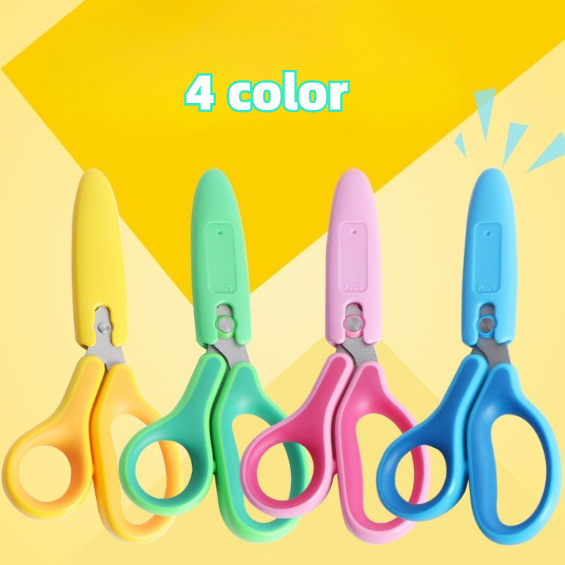 กรรไกรนิรภัยสำหรับเด็กพร้อมฝาค - Art Craft Toddler บทวิจารณ์และราคา