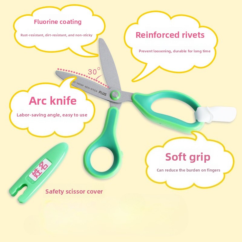 กรรไกรนิรภัยสำหรับเด็กพร้อมฝาค - Art Craft Toddler บทวิจารณ์และราคา