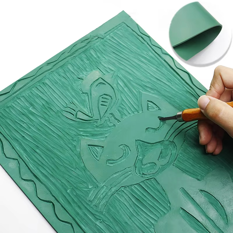 ชุดอุปกรณ์แกะสลักยางพาราสำหรับ - Lino Printing Block บทวิจารณ์และราคา