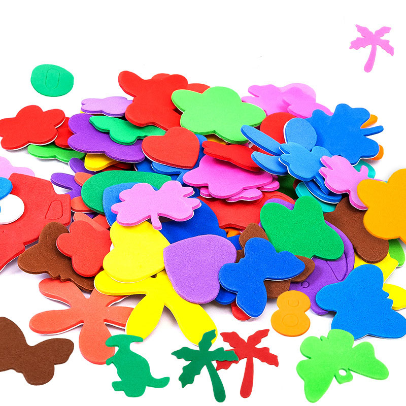 สติกเกอร์แผ่นอีวาหลากสีแบบ DIY - Art Craft Classes บทวิจารณ์และราคา