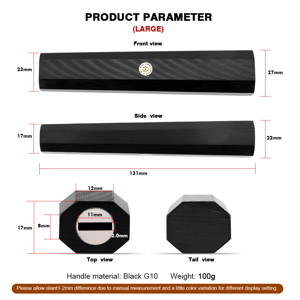 ด้ามมีดครัวญี่ปุ่น ด้ามแปดเหลี - Art Craft Material บทวิจารณ์และราคา